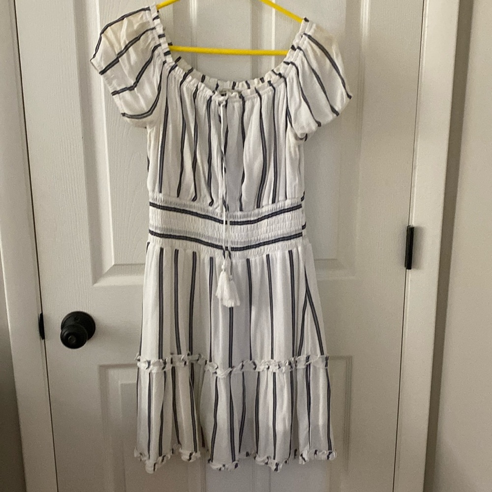 American Eagle Tassel Tiered Dress. So cute! M
